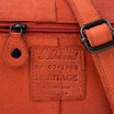 Женская сумка Ashwood Leather D-70 Orange. Фурнитура