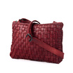 Женская сумка Ashwood Leather D-70 Red. Вид сбоку