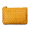 Женская сумка Ashwood Leather D-70 Yellow. Вид спереди