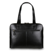 Женская сумка Ashwood Leather V-22 Black. Вид сзади