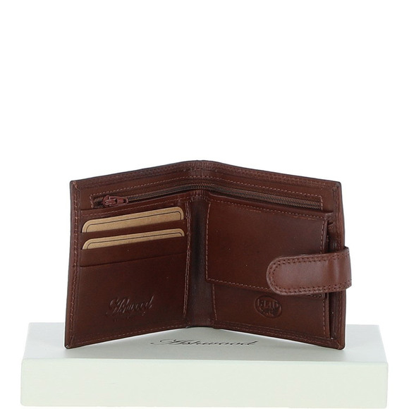 Кожаный бумажник Ashwood Leather 1222VT Tan