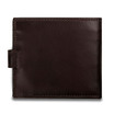 Кожаный бумажник Ashwood Leather 1222VT Brown вид сзади 