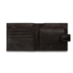 Кожаный бумажник Ashwood Leather 1222VT Brown развернутый вид 