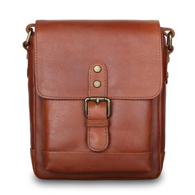 Кожаная сумка Ashwood Leather 1335 Tan. Вид спереди