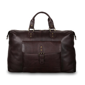 Кожаная дорожная сумка Ashwood Leather 1337 Brown