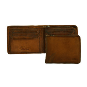Бумажник Ashwood Leather 1361 Navy. Общее фото