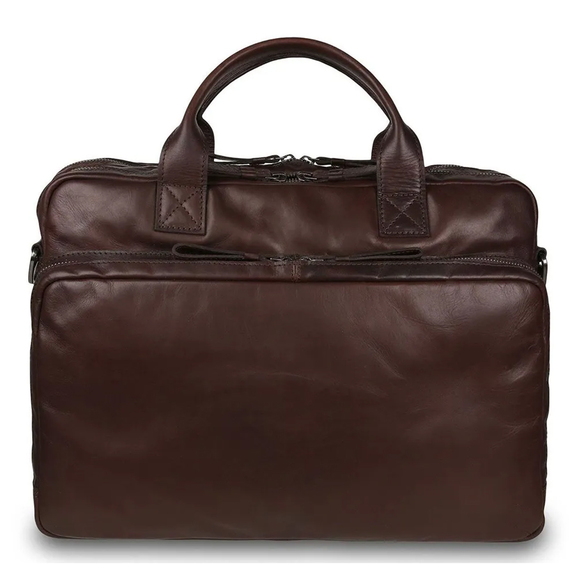 Cумка Ashwood Leather W-75 Brown. Вид спереди