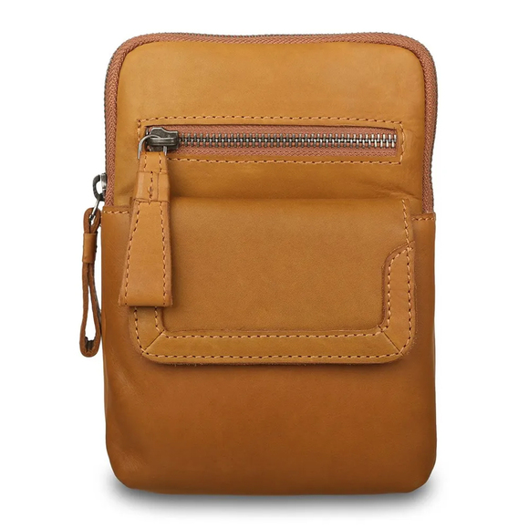 Сумка Ashwood Leather W-71 Tan. Вид спереди