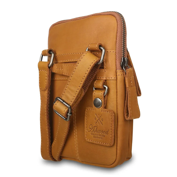 Сумка Ashwood Leather W-71 Tan. Вид ремня