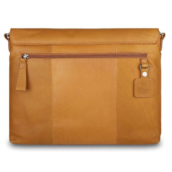 Сумка Ashwood Leather W-74 Tann. Вид сзади