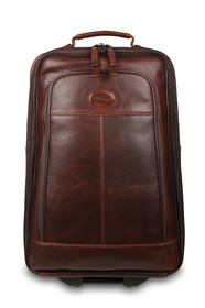 Кожаный чемодан Ashwood Leather 8148 Brown