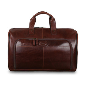 Кожаная дорожная сумка Ashwood Leather 8150 Brown