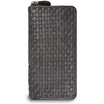 Кошелек Ashwood Leather D-81 Dark Grey. Вид спереди