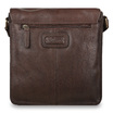 Кожаная сумка Ashwood Leather Dean Brown вид сзади