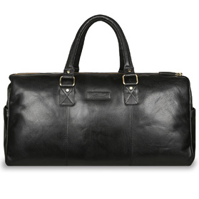 Кожаная сумка Ashwood Leather G-30 Black вид спереди