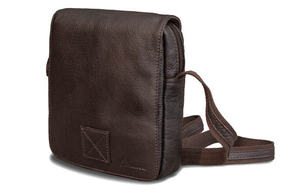 Сумка Ashwood Leather Jerry Dark Brown