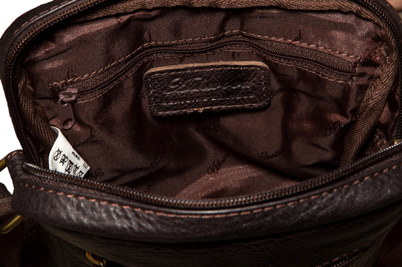 Сумка Ashwood Leather Jerry Dark Brown