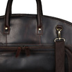 Кожаный портплед Ashwood Leather K-50 Brown вид фурнитуры