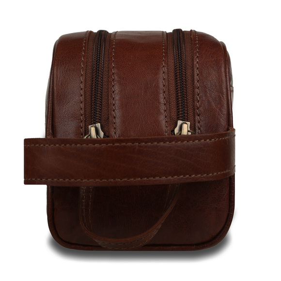 Несессер Ashwood Leather T-78 Chestnut Tan. Плечевой ремень