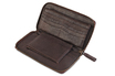 Мужской клатч Ashwood Leather Travel wallet Dark Brown