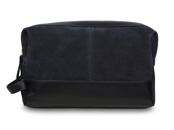 Кожаный несессер Ashwood Leather Tom Navy