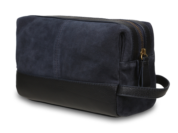 Несессер Ashwood Leather Tom Navy из натуральной кожи