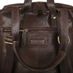 Кожаный рюкзак Ashwood Leather Tommy Brown вид фурнитуры
