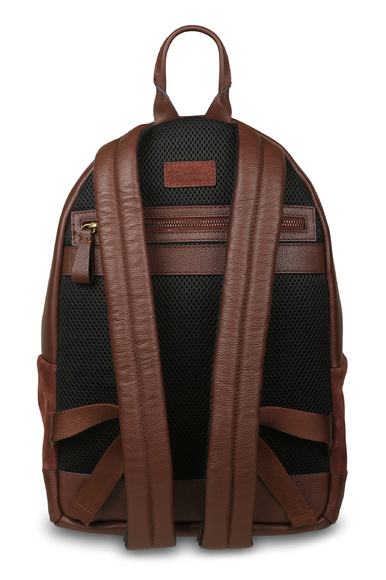 Рюкзак Ashwood Leather Tucker Tan. Вид сзади
