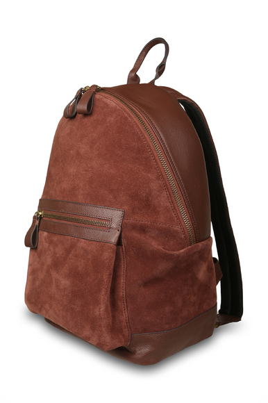 Рюкзак Ashwood Leather Tucker Tan. Вид сбоку