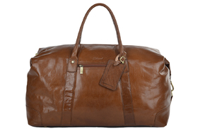 Дорожная сумка Ashwood Leather Harold Chestnut Brown