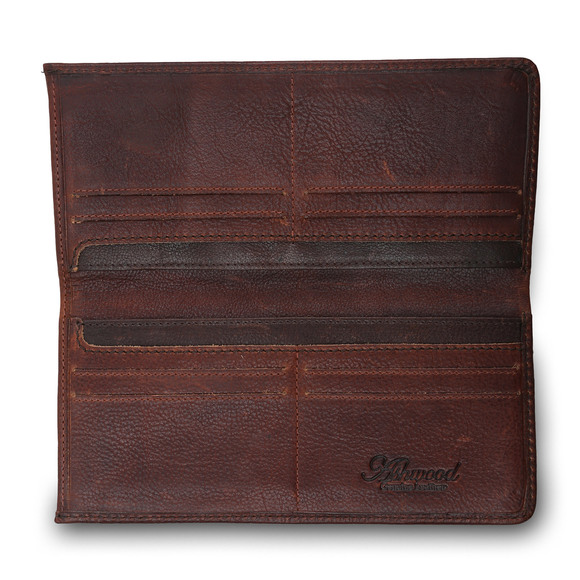 Бумажник Ashwood Leather 1558 Tan. Внутренние отделения