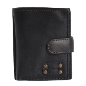 Бумажник Ashwood Leather 1776 Brown. Вид спереди