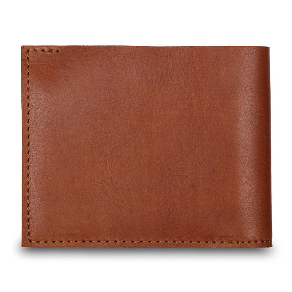 Бумажник Ashwood Leather 2003 Tan. Вид сзади