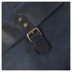 Кожаная дорожная сумка Ashwood Leather 1337 Navy. Застежка