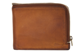 Бумажник иAshwood Leather 1362 Tan (коричневый)