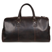 Кожаная дорожная сумка Ashwood Leather K-48 Brown вид сзади