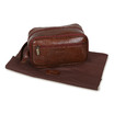 Кожаный несессер Ashwood Leather 2080 Chestnut Brown. Чехол