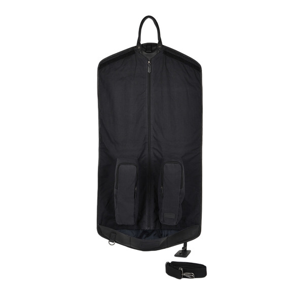 Портплед Ashwood Leather 8145 Black имеет чехол для обуви