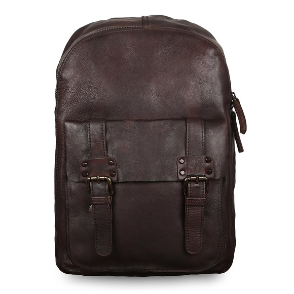 Рюкзак Ashwood Leather 7999 Brown. Вид спереди
