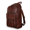 Рюкзак Ashwood Leather 7999 Rust. Вид с левой стороны