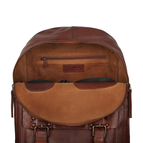 Рюкзак Ashwood Leather 7999 Rust. Вид сверху