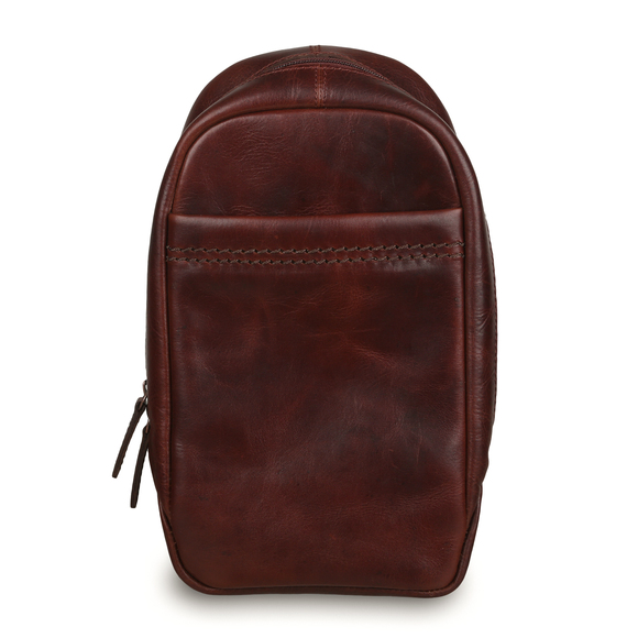 Рюкзак Ashwood Leather Perry Vintage Tan. Вид спереди