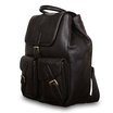 Рюкзак Ashwood Leather Rucksack Dark Brown. Вид сбоку