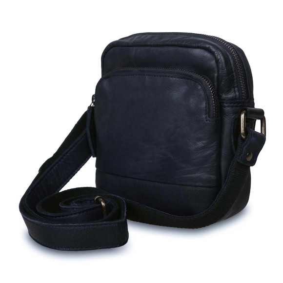 Сумка Ashwood Leather 1332 Navy. Вид сбоку