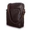 Кожаная сумка Ashwood Leather 1333 Brown. Вид сбоку
