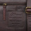 Кожаная сумка Ashwood Leather 1333 Brown. Плечевой ремень