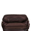 Кожаная сумка Ashwood Leather 1333 Brown. Внутреннее отделение 