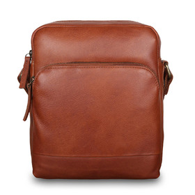 Кожаная сумка Ashwood Leather 1333 Tan. Вид спереди
