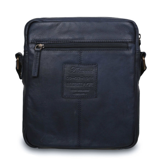 Сумка Ashwood Leather 1333 Navy. Вид сзади