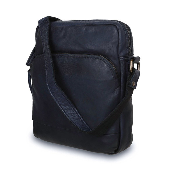 Сумка Ashwood Leather 1333 Navy. Вид сбоку